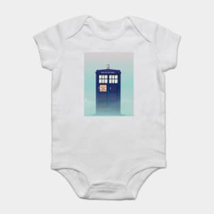 Police Call Box Baby Bodysuit